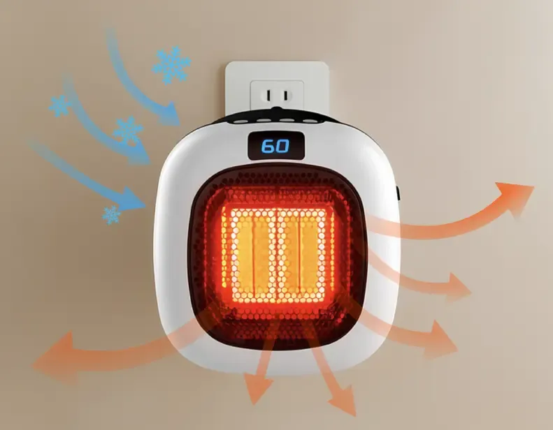 WarmPro portable heater in use